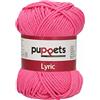 Puppets Lyric, spessore: 8, presentazione: 50 G, lunghezza: 70 m, filo per uncinetto rosa