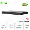 Dahua LR2218-16ET-240-V2 - Switch PoE 16 Porte ePoE Industriale + 2 Combo SFP Uplink - V2 - Dahua