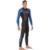 SALVIMAR MUTA CARIBE 3 MM UOMO BLU in Neoprene da