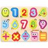 QUOKKA Puzzle Legno Bambini 1 2 3 Anni - Giochi Montessori in Legno con Numeri ABC - Puzzle 18 Mesi - Giocattolo Educativo Regalo per Bambini e Bambine 2 3 4 Anni
