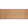 Relaxdays Tappeto in bambù, Resistente all'umidità, Antiscivolo, Bordi in Tessuto, Bagno, 53x152cm, Legno Naturale