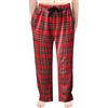 QIFLY Lounge Bottoms with Pockets Men's Pigiama Bottoms Soft Sleep Pants Plaid Loungewear Uomo Pigiama Pigiama Pigiama Checked Pigiama Bottoms, 0A-rosso, L