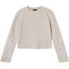 NAME IT NLFLODET LS Short Rib Knit, Maglione Lavorato a Maglia Bambina, Peyote/Detail:1460-60,