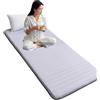 FZKun Materasso da pavimento singolo, con borsa riutilizzabile sottovuoto, tatami giapponese, in cotone, arrotolabile, lettino per gli ospiti, letto per gli ospiti, divano da campeggio, letto per studenti,