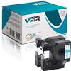 specmark 40911 S0720510 - Nastro adesivo 9 mm x 7 m, set da 2 pezzi, blu su trasparente