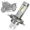 SHINYY Lampadina H4 LED Moto 35W, 2025 Nuove 12V-36V Alto Potente 6500K Bianco Lampada LED H4/HB2/9003 Faro Canbus Anti Errore per Moto e Auto Abbagliante Anabbaglianti, Sostituire Alogene, 1 Pack