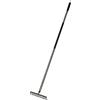 Fiskars Rastrello con 14 denti, Larghezza: 36 cm, Denti in acciaio al boro temprato/Manico in alluminio, Nero/Grigio, Ergonomic, 1000652