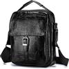 SUCIKORIO Borsello Uomo Tracolla Grande in Pelle, Impermeabile Coccodrillo, Elegante Marsupio Piccolo Per Lavoro, Viaggi, Shopping