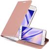 Cadorabo Custodia Libro per Samsung Galaxy A3 2016 in CLASSY ORO ROSA - con Vani di Carte, Funzione Stand e Chiusura Magnetica - Portafoglio Cover Case Wallet Book Etui Protezione