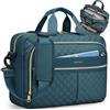 IGOLUMON Borsa Porta PC 17,3 Pollici Borsa da Lavoro Donna Impermeabile Borsa Portatile Borsa Messenger Portadocument per Ufficio Università Insegnante
