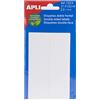 APLI 2556 - Borsa Etichette doppio frontale, 20 Pezzi