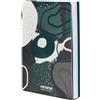 Mitama Agenda Settimanale Grafica Abstract Planning Mensile, 18 mesi da Settembre 2024 a Febbraio 2026-158 pagine + 50 pagine contenuti extra - 15 x 21 cm - Copertina Flessibile