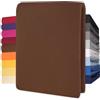 CelinaTex Lucina Lenzuolo Elasticizzato Topper spessori per Letto Contenitore Cotone 140x200-160x200 cm Marrone Cioccolato