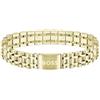 BOSS Jewelry Braccialetto a maglie da uomo Collezione OWAN in Acciaio Inossidabile