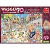 Wasgij Retro Destiny 8, High Season - Puzzle da 1000 pezzi per adulti - Puzzle per adulti colorato, stimolante e stimolante - Puzzle il futuro - 100% cartone riciclato - 1000 pezzi - Jumbo