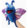 LOMTRATS Marionette a Mano con Insetti per Bambini, Include Api, Farfalle, Libellule, Ecc. con Bocca Aperta Mobile, Perfetto per Raccontare storie, Insegnare, Scuola Materna, Regali di Compleanno