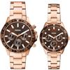 Fossil Orologio Analogico al Quarzo Uomo con Cinturino in Acciaio Inossidabile 4064092248555