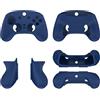 Generico Adatto per Razer Wolverine V3 Pro controller di gioco custodia protettiva in silicone anti goccia antipolvere colore solido semplice e minimalista (Blu)