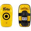 Fairtex Pad Muay Thai MMA Curvi Fairtex per Pugni, Blocco, Calci, Percussioni | Guantoni Leggeri e Ammortizzanti | Imbottitura Extra per Sparring per Kickboxing e Difesa Personale(Standard-Nero)