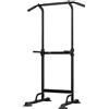 soges Power Tower Regolabile in altezza e stazione di tuffo Multifunzione Home Forza Training Fitness Workout Station,PSBB005