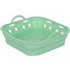 KASANOVA Stampo richiudibile con manici in silicone, 21 cm, colore: verde