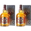 Chivas Blended Whiskey, Regal 12 Y - 1 L (Confezione da 2)