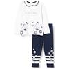 Chicco Completo per Bambina con T-shirt a Maniche Lunghe e Leggings (475) Bimba 0-24, Colore: 38, 80