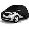 RASHION Telo Copriauto Compatibile con Smart Fortwo W451 W453 2016-2026, Impermeabile Traspirante Copertura per Auto Telone