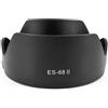 Panlouting Paraluce per Fotocamere | Paraluce ES-68II 50mm per Obiettivi per Fotocamere, compatibile con Canon EF-S 18-55 mm f/3.5-5.6 IS STM o Canon EF-S 18-55 mm f/4-5.6 IS STM