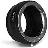 fittings4you PK-FX - Adattatore per obiettivo Pentax PK, compatibile con fotocamera Fuji FX, adattatore X Mount