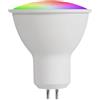 ngnsky Lampadina intelligente Wifi GU5.3 RGBCW compatibile con Alexa,Google Assistant,Voice Control,5W(220V)