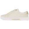 Tommy Hilfiger Donna Sneakers Court Chic Eleganti, Beige (Sugarcane), 42