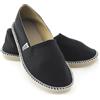 Seac Malaga, Espadrillas Casual per Donna e Uomo in Canvas e Dettagli in Corda, Suola Antiscivolo, Nero, 45