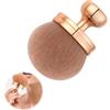 Hebterrka Pennello extra grande per il trucco del corpo autoabbronzante, 3 pollici, morbido pelo sintetico per cipria, fondotinta, fard, bronzer