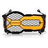 Neini Coprifaro Moto Per BM&W R1250GS Per Adventure 1250 GS LC ADV 2021 Moto Flipable Faro Protezione Griglia Protezione Copertura Copertura Faro Moto(Orange)