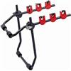 TOP DRIVE Portabici posteriore per veicoli Portabici Universale Posteriore Auto | Fino a 3 Bici Peso Max Fino a 40 kg | Con 6 Ganci in Acciaio Zincato | Prodotto Omologato e