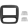 Phonocar 3/706 03706 Mascherina per Autoradio 2DIN Nero FIAT Talento NISSAN NV 300 '16, OPEL Vivaro '14, RENAULT Traffic '14