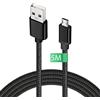 Mancro Cavo Micro USB 5M, USB Ricarica Rapida Lungo Nylon Cavo, Cavo di Trasferimento Dati Micro USB Android Smartphone compatibile per Samsung Galaxy S7 S6, PS4 Controller, Huawei, HTC, Kindle, Xiaomi, Nexu