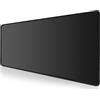 LL-COEUR XXL Nero Tappetino per Mouse Pad Gaming Computer Scrivania Office Mat (1400 x 500 x 3 mm)