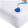Best Quality PIMPAM FACTORY 100% Guarant PimPam Factory - Coprimaterasso Impermeabile in Cotone, Traspirante e antiacaro, coprimaterasso antidecubito, Prodotto in Spagna.