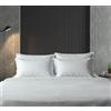 BLUZIMAN Set Lenzuola Matrimoniali Premium, Prodotto in Spagna, Completo Letto 100% Cotone Egiziano a 400 fili, Sotto con Angoli, Lenzuola Sopra e 2 Federe 120x45cm (Bianco, Letto 200)