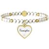 KIDULT - Bracciale Donna - Perle Coltivate e Acciaio 316L | Famiglia - 732100