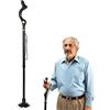 Kabxhueo Bastone Telescopico per Anziani Bastone da Passeggio Pieghevole Regolabile 98-121 cm - Antiscivolo, Leggero, Portatore e Durevole - per Escursionismo, Camminata, Viaggio, Adulto Unisex