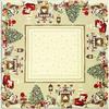 SOFFICIOSO Centrotavola Natalizio Tovaglia Runner Natale Cucina Living Gobelin Mod. Micetti Regalo 100x100 Micetti Regalo