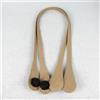 FUPOHUA Manici in Pelle PU per O Bag, Tracolla per Borsa, Lungo 86 cm, Corto 51 cm, Colore Beige, Universale per Automobili