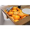 IlGruppone Il Gruppone Passione Casa Tovagliette Americane in PVC Set di 2/4/6/8 pz da Tavola Antiscivolo in Vinile Anche per Hotels, Bar e Ristoranti - Arance - 6 Pezzi