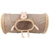 Generico Morbido pile Frabic | Letto a tunnel per gatti grande | Tunnel per giochi per animali domestici | Spioncini per tunnel per gatti, tubo per tunnel per gatti in peluche, tunnel per gatti dritto, tunnel