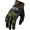 O'Neal Unisex Mayhem Mayhem Covert Glove, Black/Green, M/8.5