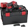 Flex Levigatrice orbitale a batteria ORE 2-125 18-EC/2.5 Set (con batteria, caricatore rapido, Ø 125 mm, Multisandro con regolazione della velocità 18 V) 532083