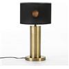 AlexandreHouse LAMPARA SOBREMESA 20X20X40 METAL DORADO SIN PANTALLA
